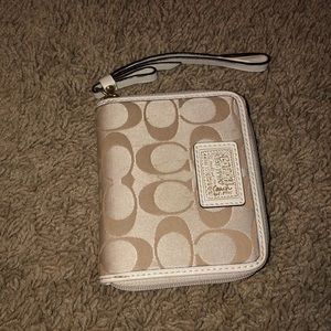 Coach wrist wallet